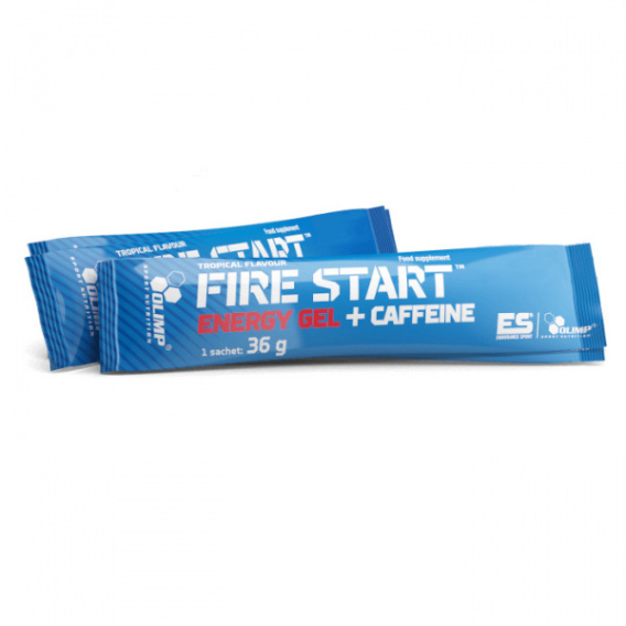 OLIMP FIRE Start Energy GEL+CAFFEINE Czarna Porzeczka Stick 36